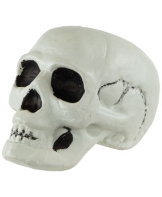 Bag of Skulls Halloween Decorations, Set of 3