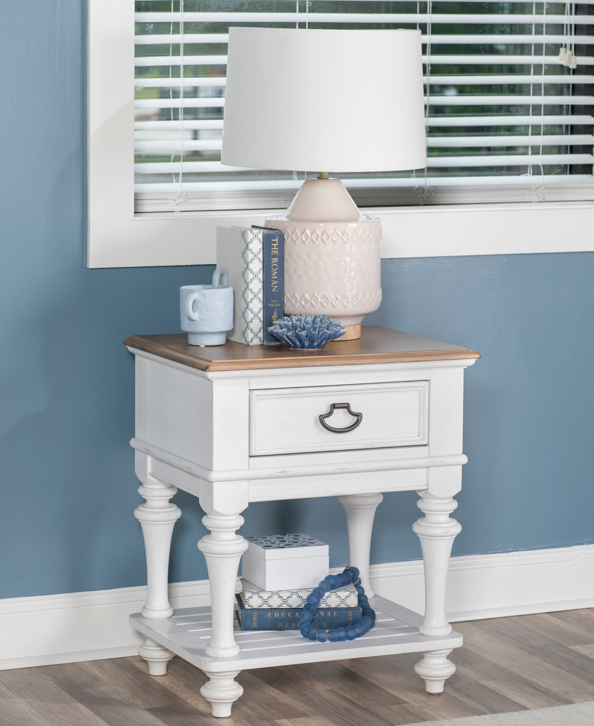 Macy's Mandeville 3 Pc. Twin Set (bed, Small Dresser & Open Nightstand), Created For . In White
