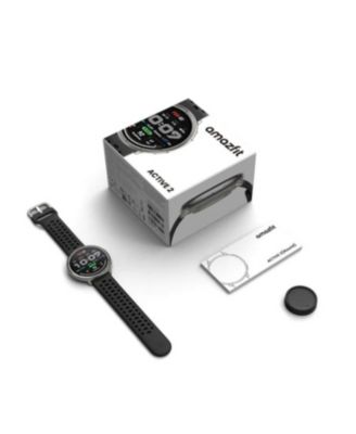 Active 2 Smart Watch - Black Sport Silicone