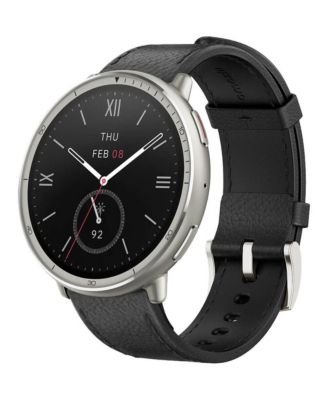 Active 2 Smart Watch Black Leather Premium Version