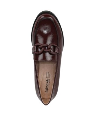 Women's London 2 Chain Detail Lug Sole Loafers