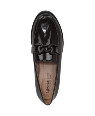 Women's London 2 Chain Detail Lug Sole Loafers