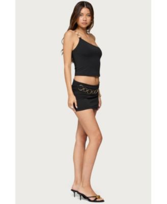 Women's Ashlyn Ring Chain Mini Skirt