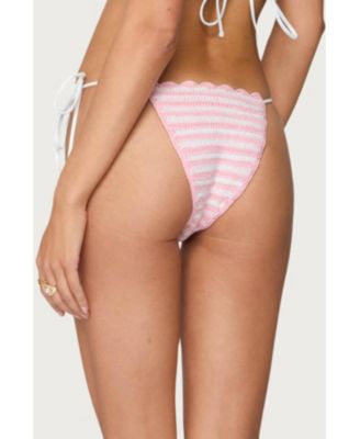 Women's Azalea Crochet String Bikini Bottom