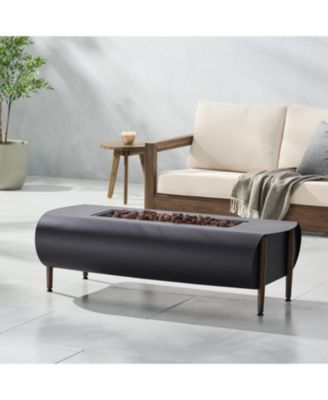 Vernon Rectangle Fire Pit - 50,000BTU