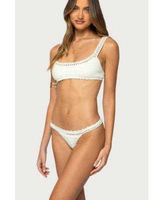 Women's Enzo Crochet Bralette Bikini Top
