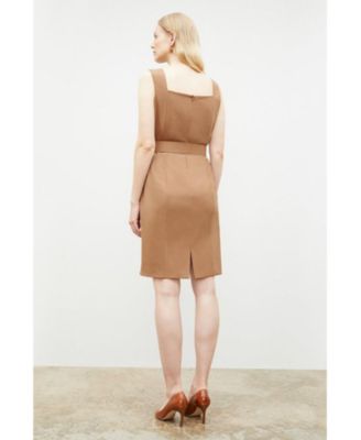 Women's Cynthia Dress - Washable Wool Twill