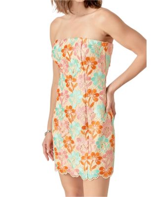 Women's Rhinestone Lace Dress