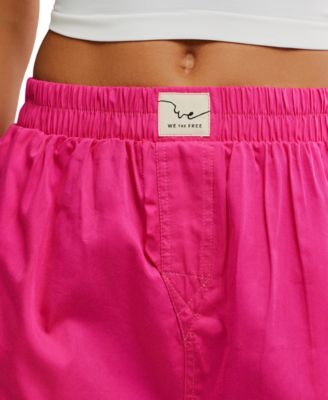 Women's Day to Day Solid Boxer Shorts