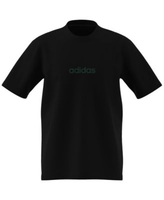Men's Essentials Regular-Fit Linear Logo Graphic T-Shirt