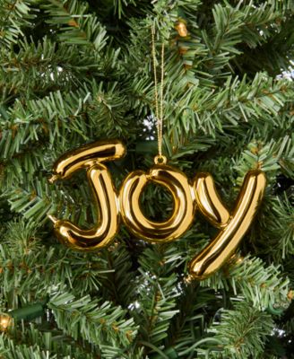Merry Magic Gold Balloon Joy Ornament, Macy's Exclusive