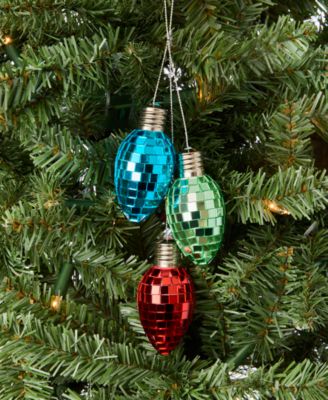 Merry Magic Christmas Light Bulbs Ornament, Macy's Exclusive
