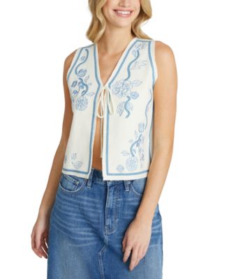 Driftwood - Women's Ravishing Rosettes Sweater Vest