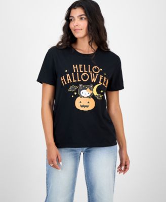 Love Tribe - Juniors' Hello Kitty Halloween T-Shirt