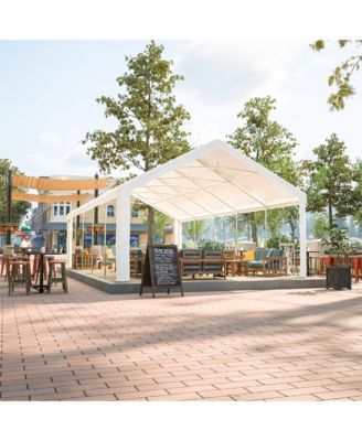 16x32ft Commercial Party Tent - Waterproof Outdoor Canopy with Removable Walls