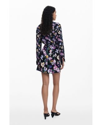Women's Floral knot short dress