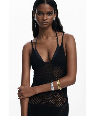 Women's Crochet strap dress