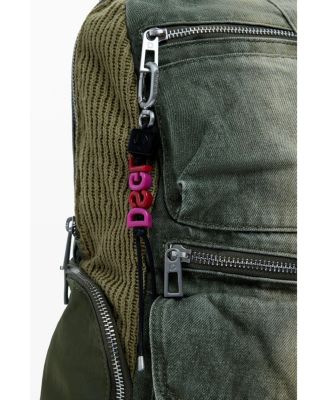 Women's Large combined denim backpack