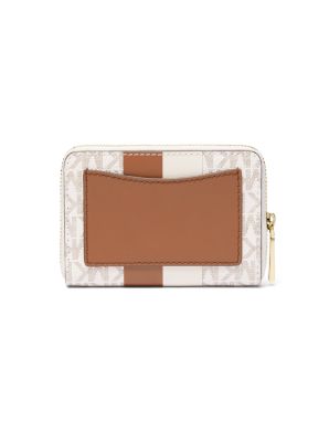 Logo Jet Set Zip-Around Card Case