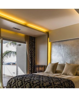 3.3" Plastic U Channel System 5PCS DEL-M011M for 9/16"W Warm White Rope Light Models DEL-D50W,DEL-D100W,DEL-D150W