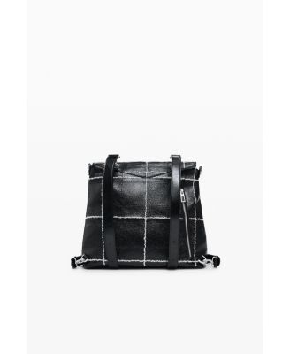 Women's Medium convertible checkered backpack