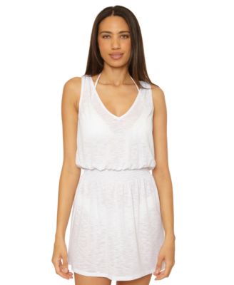 Women's Breezy Basics Slub Knit Tunic Swim Cover-Up 