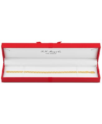 Lightweight Polished Mariner Link Chain 8.5" Bracelet (5.5mm) in 14k Yellow Gold