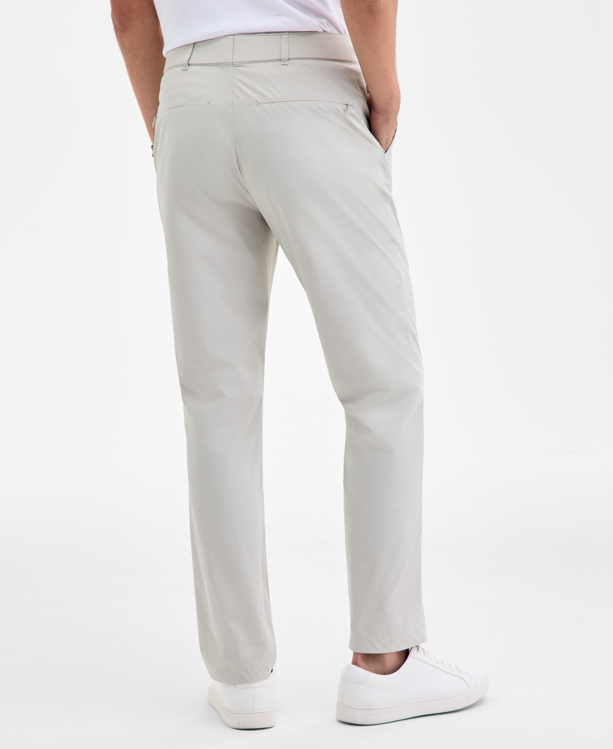 Alfani Men's Alfatech Lightweight Pants, Macy's Exclusive In White