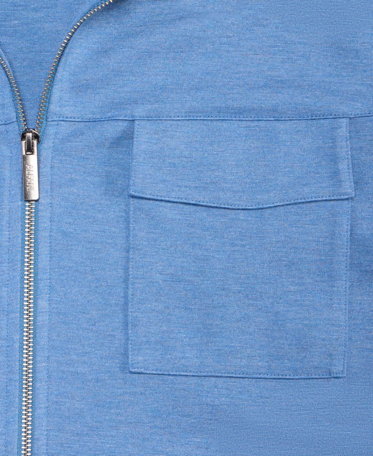 Alfani Men's Weekend Smart Zip-Front Stretch Knit Jacket, Macy's Exclusive