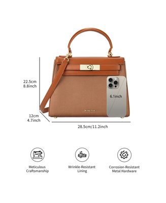 Victoria Handbag with Gold Hardware Victoria Hyde