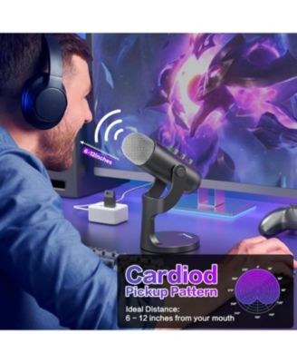 Wireless Microphone K66DG-US and D65W Microphone Furry Windscreen