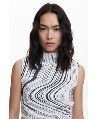 Women's Wavy striped T-shirt
