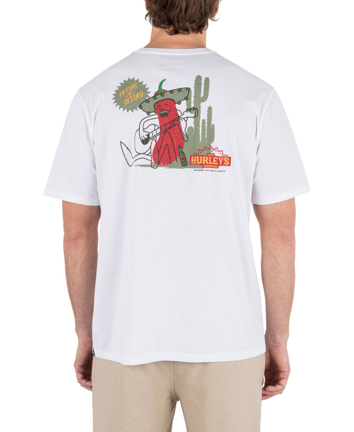Мужская футболка Los Hurley с коротким рукавом