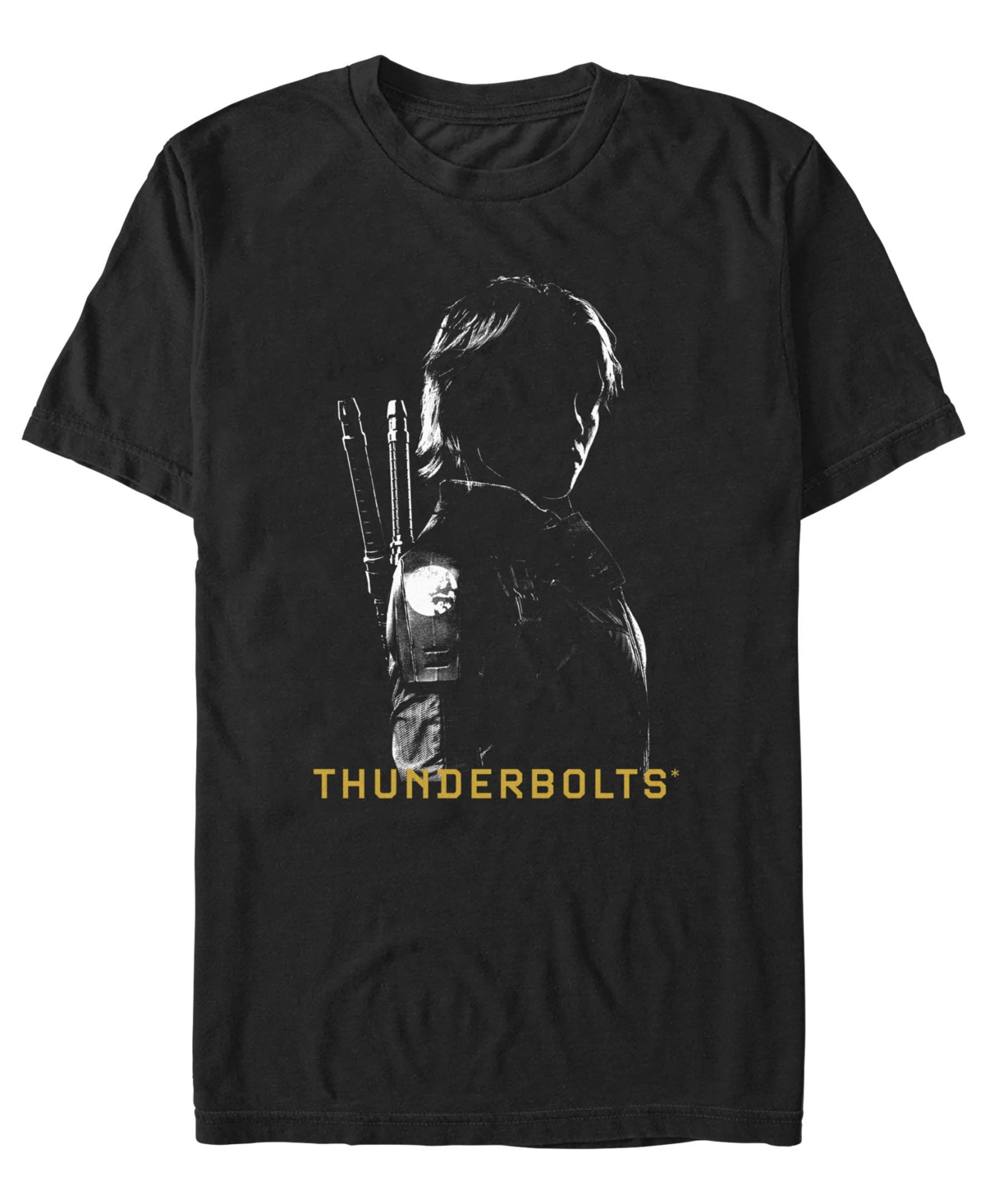 Men's Yelena in shadows Short Sleeve T-Shirt - Black