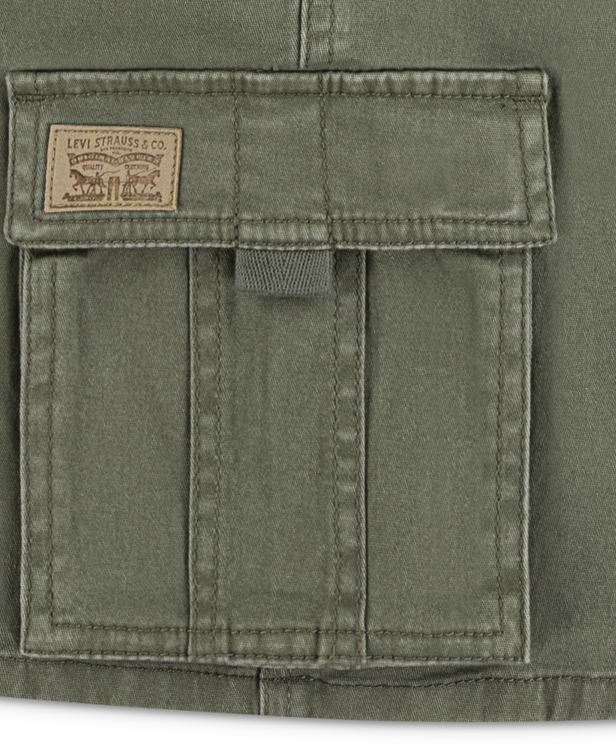 Levi's Big Boys Traditional Cargo Shorts In Gray