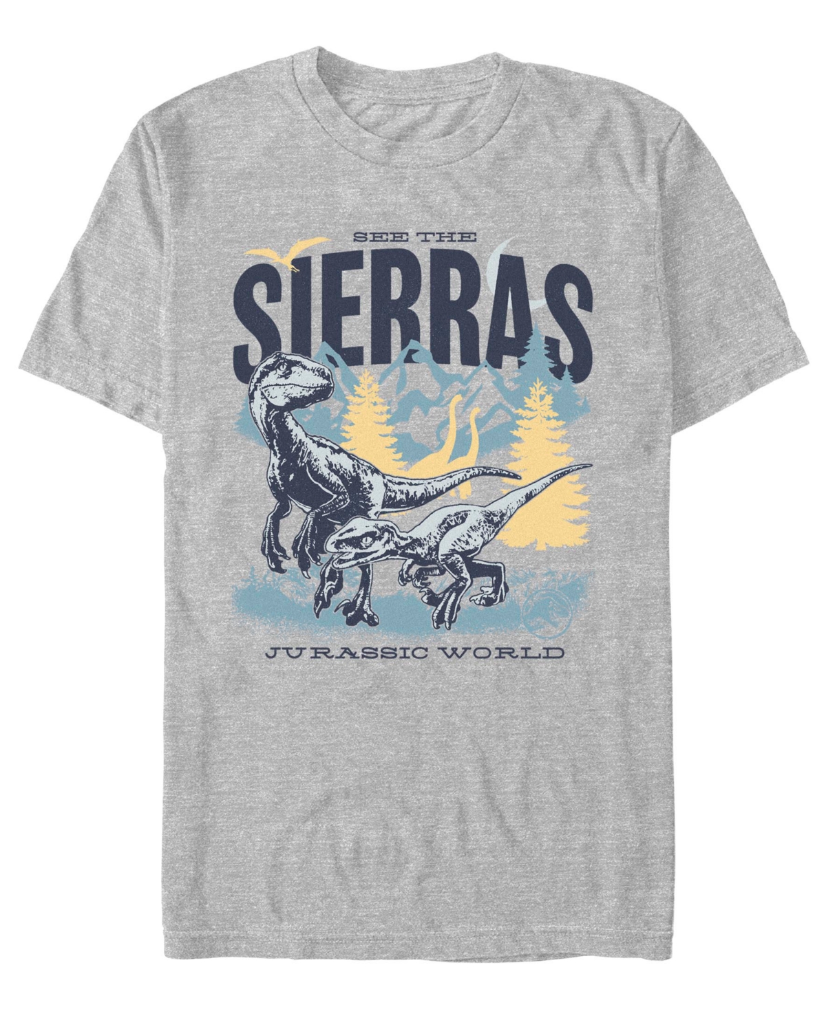 Men's Sierra Wildlife Short Sleeve T-Shirt - Athletic heather