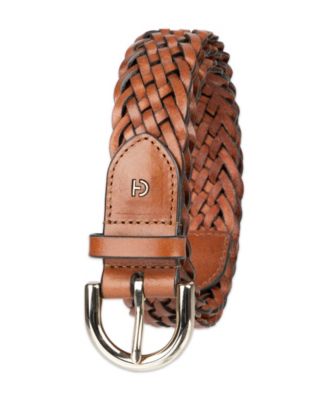 Women's Fully Adjustable Braided Leather Belt