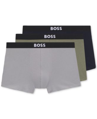 Hugo Boss - Men's BOSS One 3-Pk. Logo Waistband Trunks