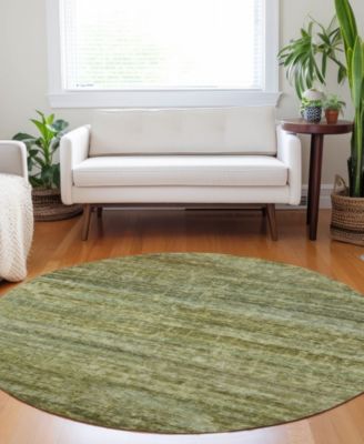 Burano Washable BU4 8'x8' Round Area Rug