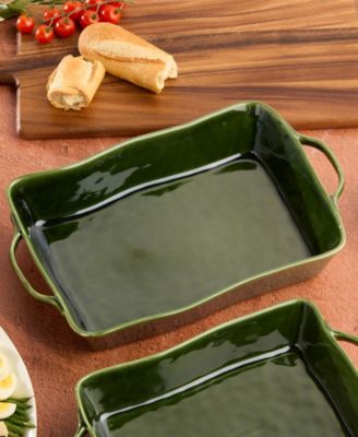 Verde Large Rectangular Baker