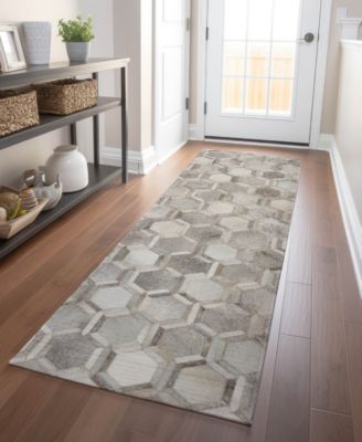 Bozeman Washable BM1 2'3''x7'6'' Runner Area Rug