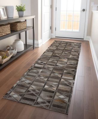Bozeman Washable BM4 2'3''x7'6'' Runner Area Rug