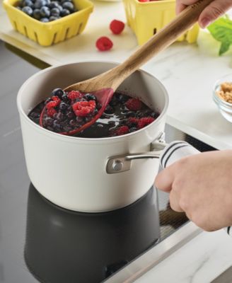 Hard-Anodized Ceramic Induction 2-Qt. Saucepan with Lid