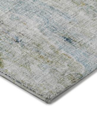 Boca Washable BO3 2'3''x7'6'' Runner Area Rug