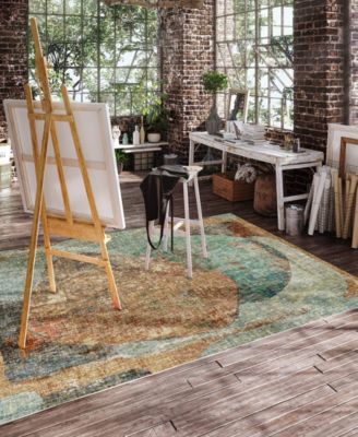 Boca Washable BO11 5'x7'6'' Area Rug