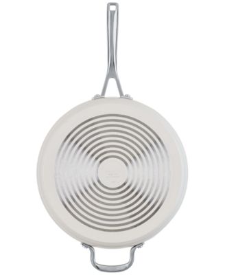 Hard-Anodized Ceramic Induction 5-Qt. Saut&eacute; Pan with Lid