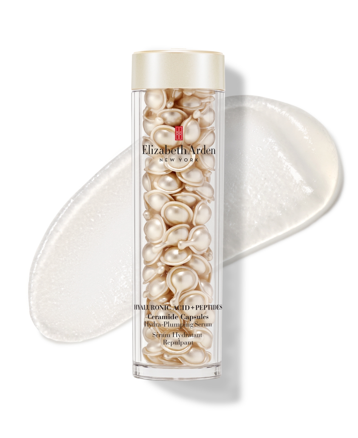 Elizabeth Arden Hyaluronic Acid + Peptides Ceramide Capsules Hydra-plumping Serum, 90-pc. In Transparent