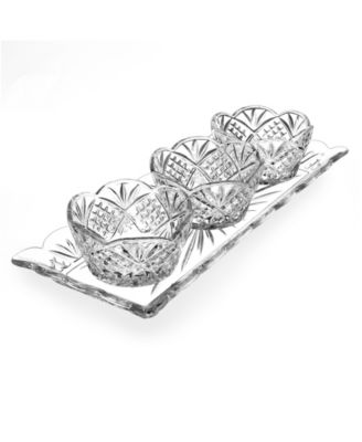 Godinger - Dublin 4-Piece Relish Server Set