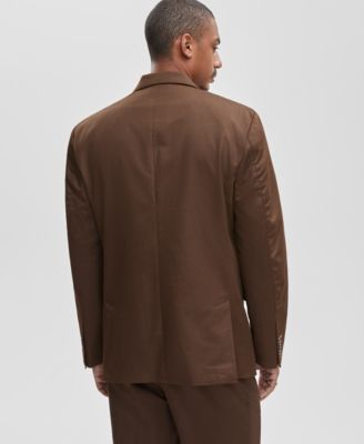 Men's Relaxed Fit Double Breasted Blazer, Macy's Exclusive
