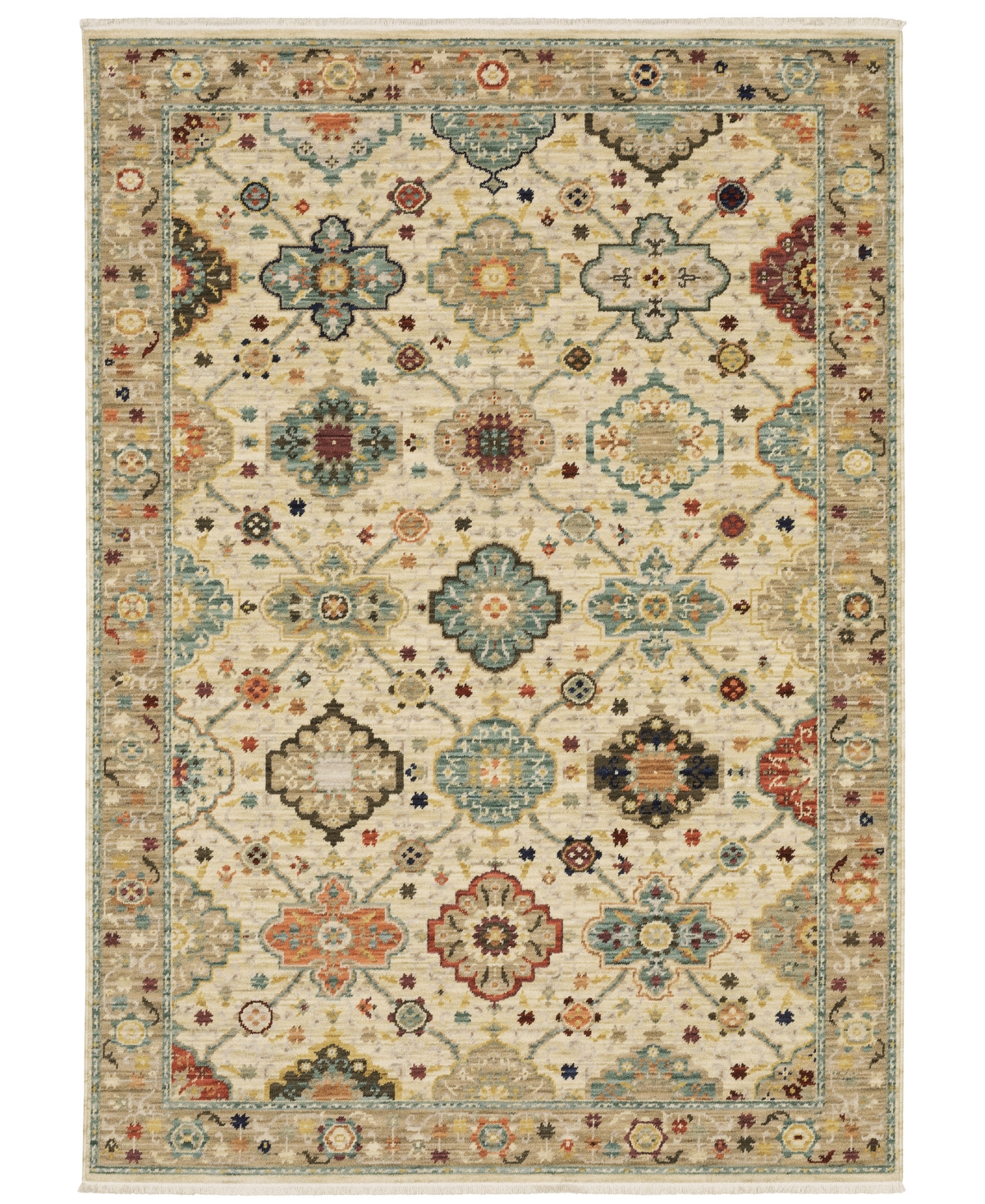 Oriental Weavers Lilihan 4601W 6'7"x9'6" Area Rug